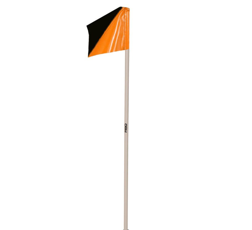Club Coloured Side-line Pole and PVC Flag - R80 Rugby