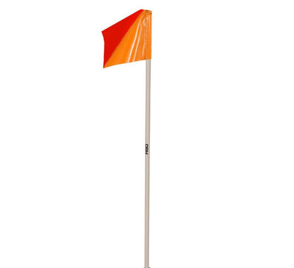 Club Coloured Side-line Pole and PVC Flag - R80 Rugby