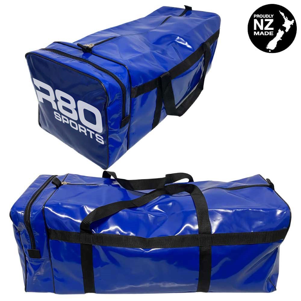 R80 Club Kit Colours Gear Bag Royal Blue with End Pocket - R80 Rugby