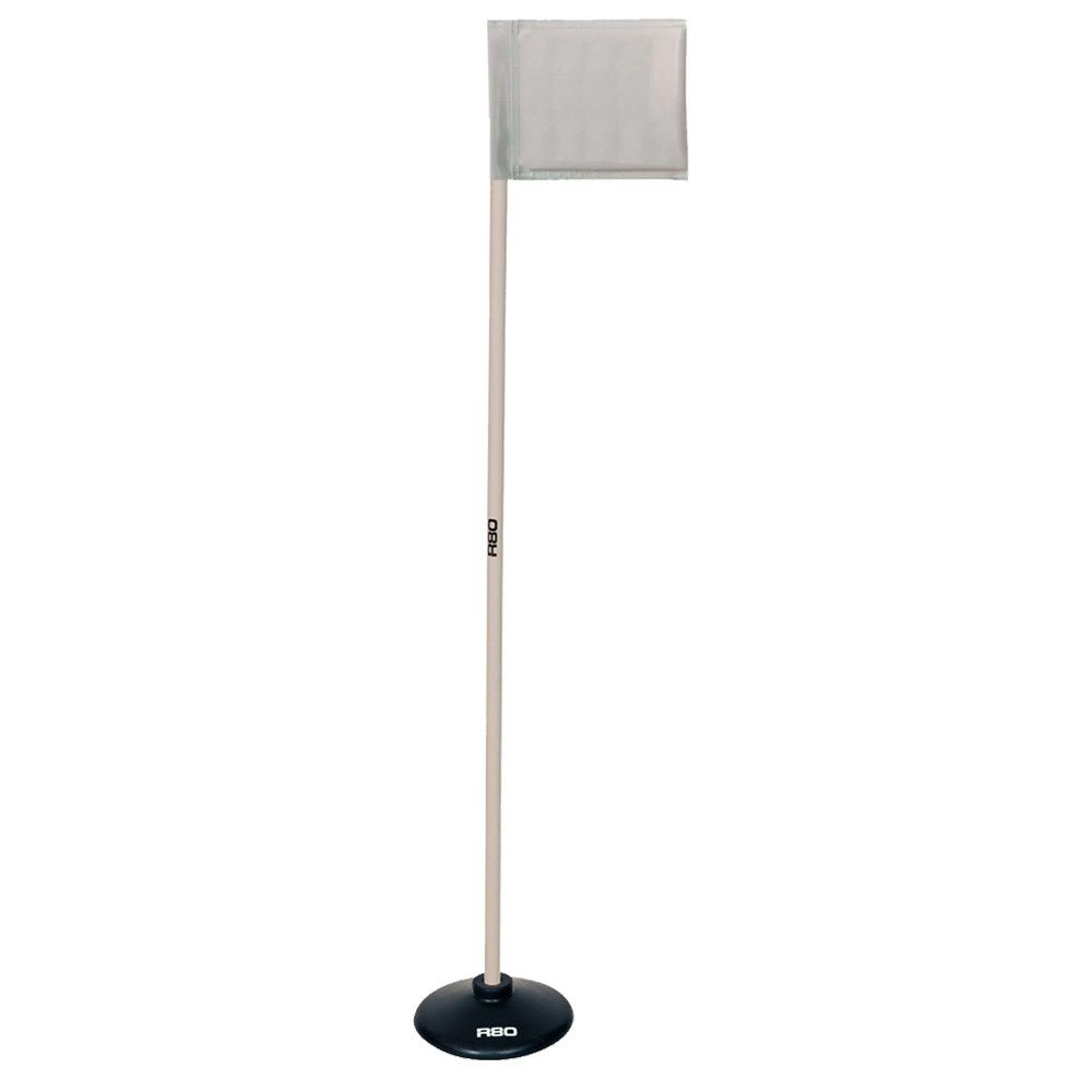 R80 Indoor Flat Surface Pole with Rigid Flag - R80 Rugby